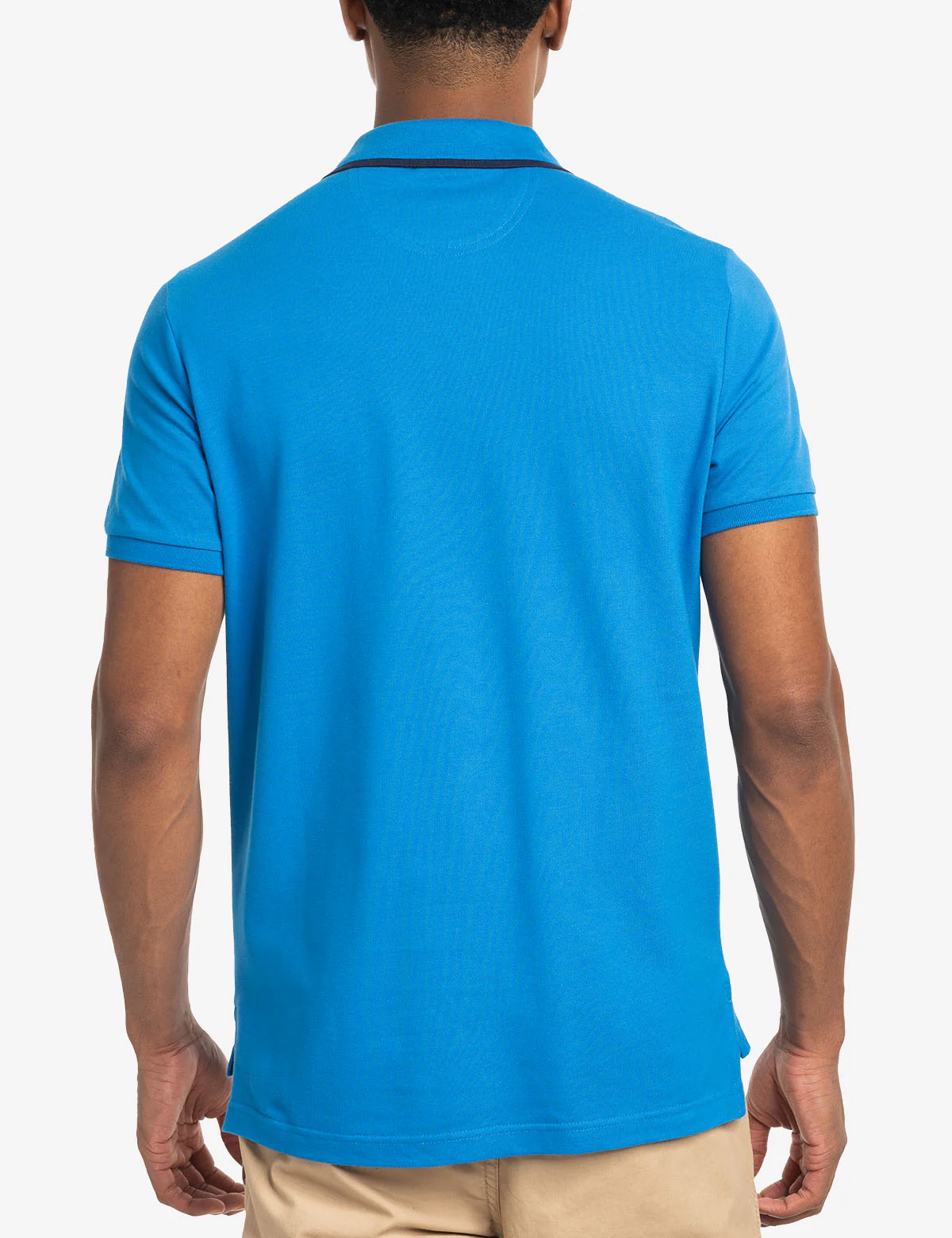 SLIM FIT STRETCH SOLID PIQUE POLO SHIRT - Image 4