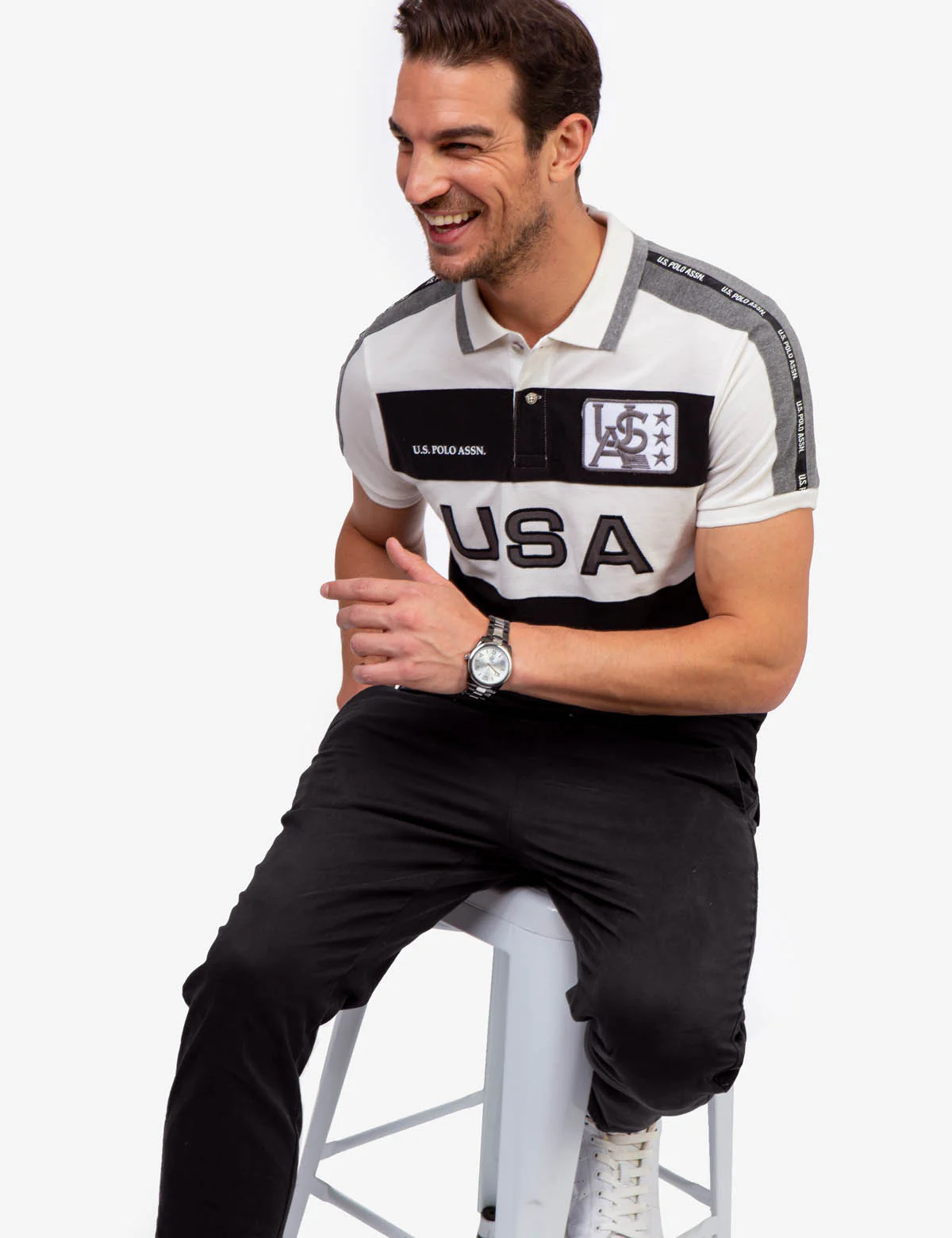 SLIM FIT USA PIQUE POLO SHIRT - Image 6