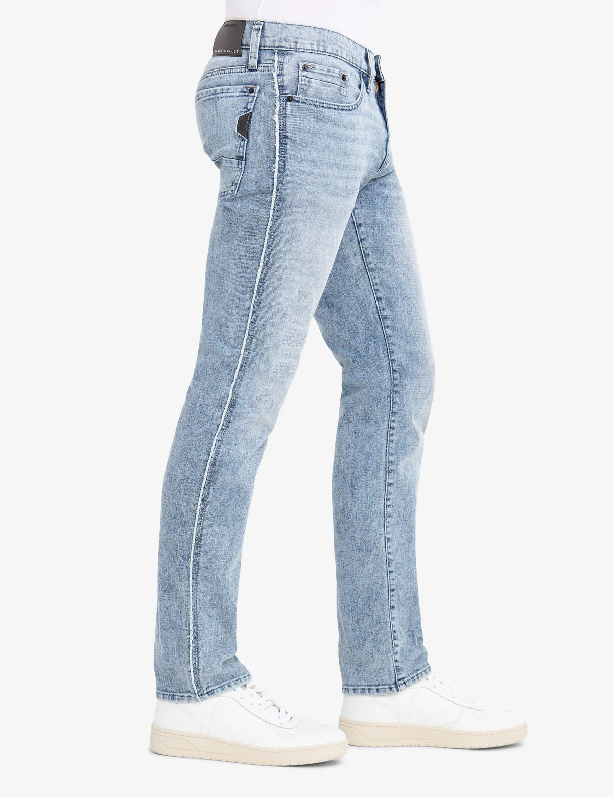 REPREVE® SLIM STRETCH RAW EDGE JEANS - Image 2