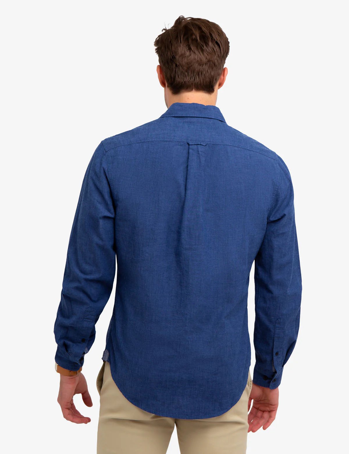 SLIM FIT CANVAS SHIRT - Image 8