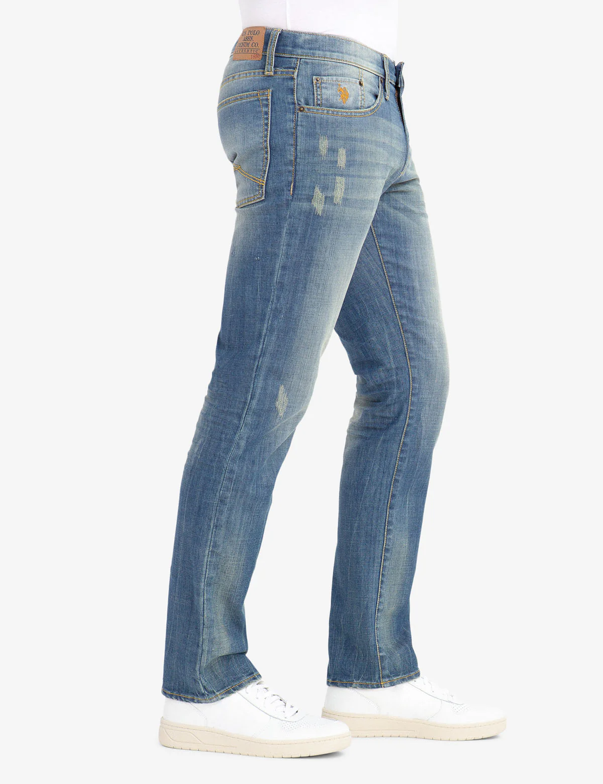 SLIM STRAIGHT 5 POCKET JEANS - Image 2