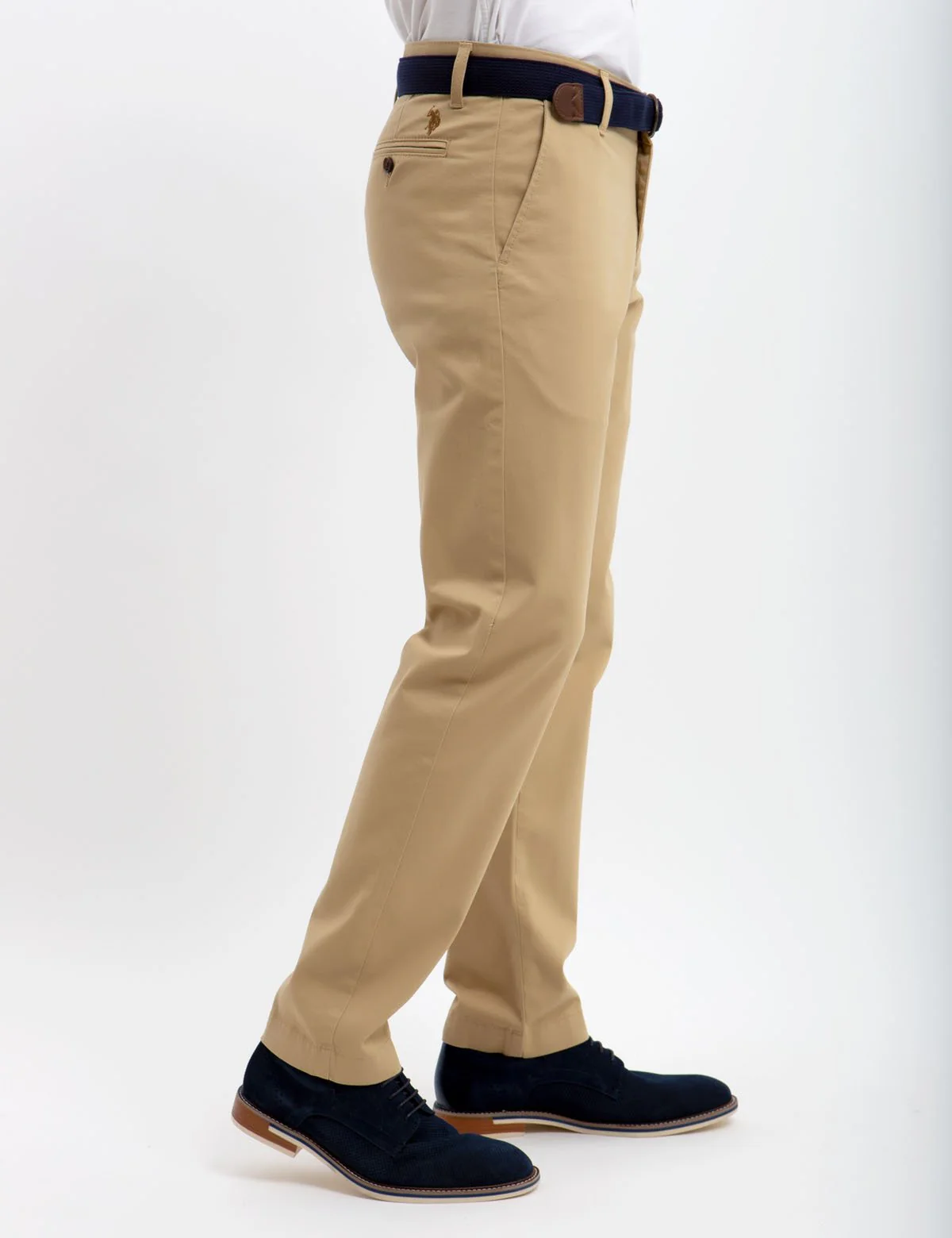 SLIM STRAIGHT CHINO PANTS - Image 10
