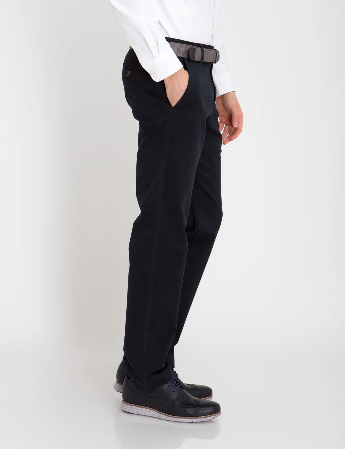 SLIM STRAIGHT CHINO PANTS - Image 8