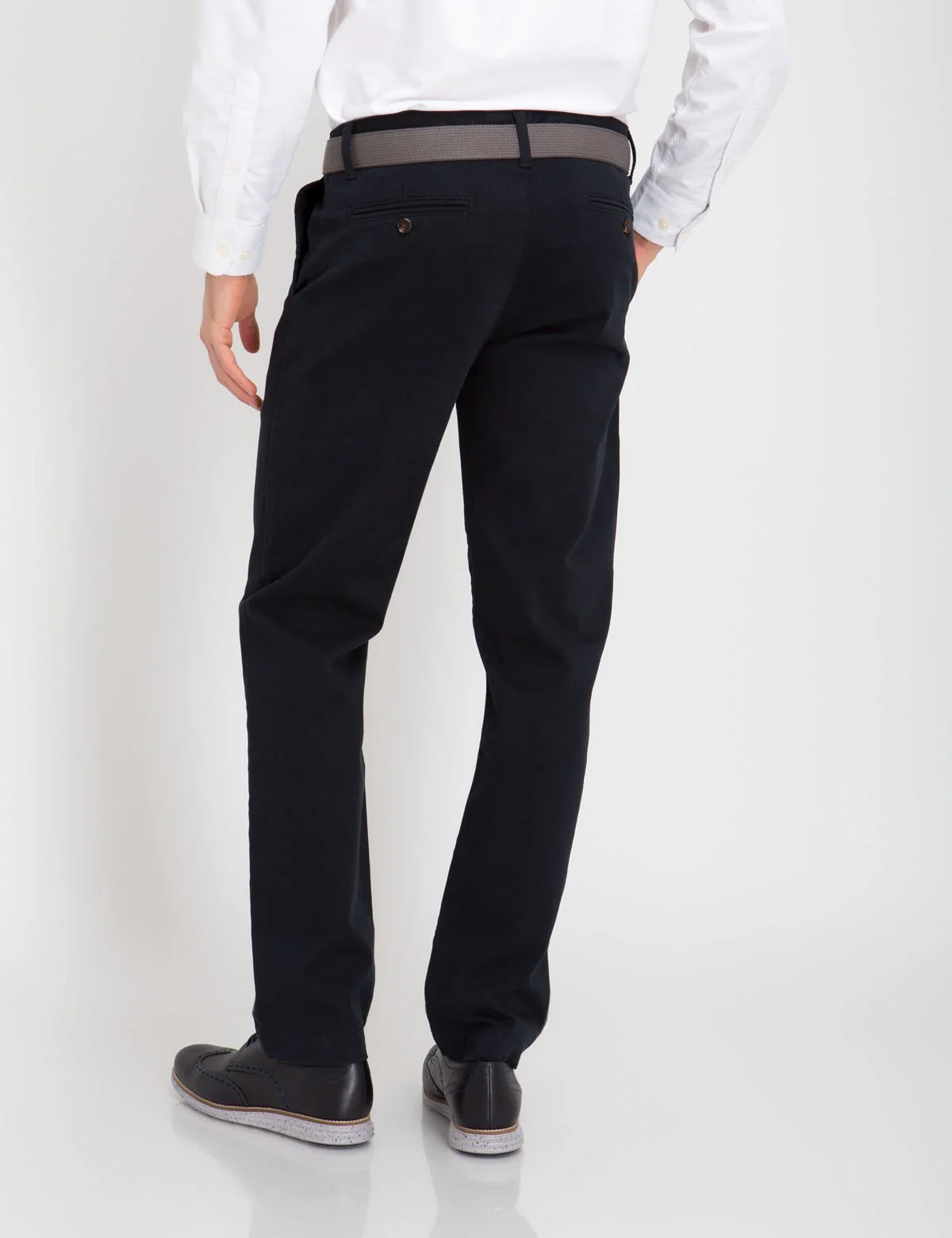 SLIM STRAIGHT CHINO PANTS - Image 9