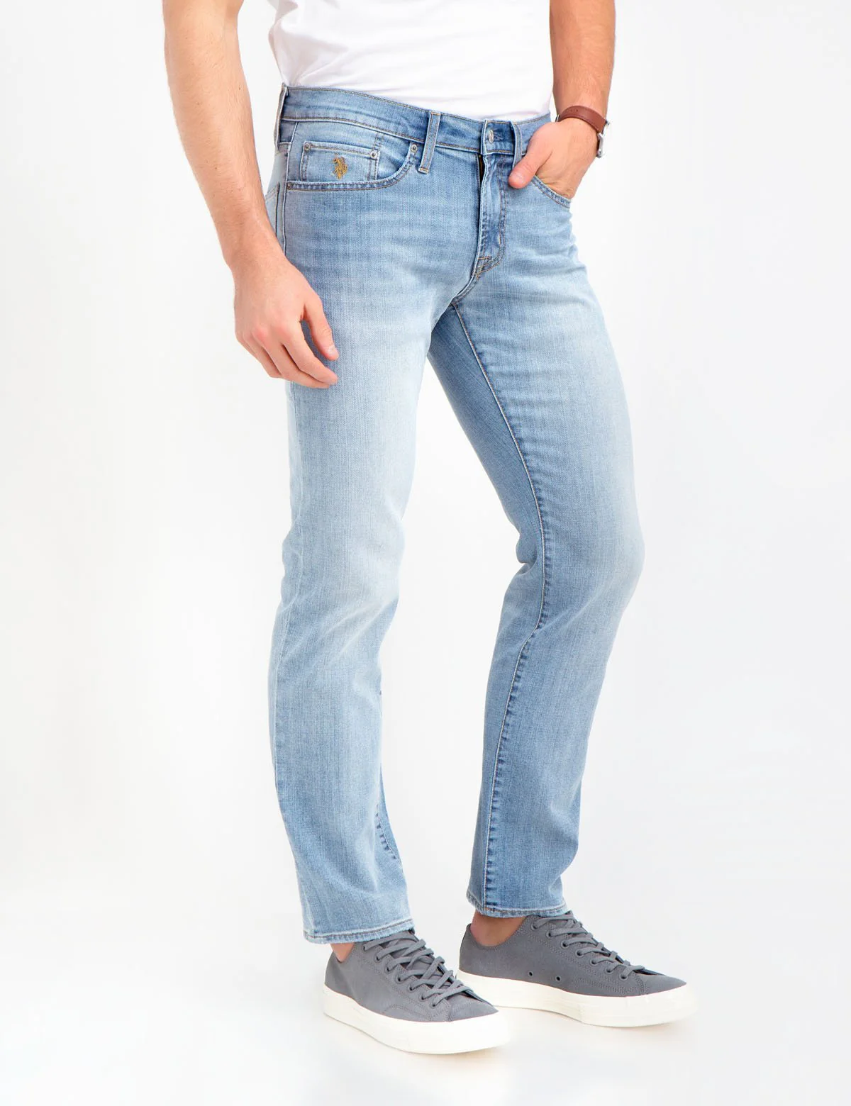 SLIM STRAIGHT DENIM