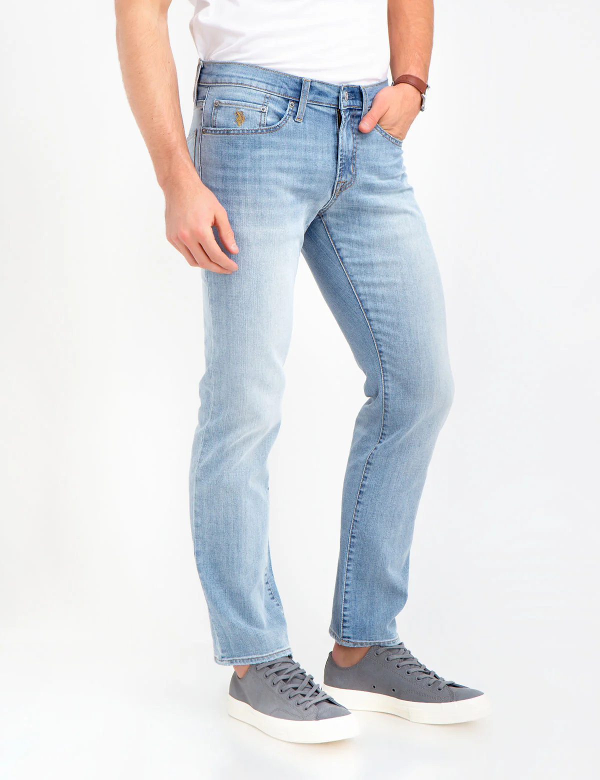 SLIM STRAIGHT DENIM - Image 4