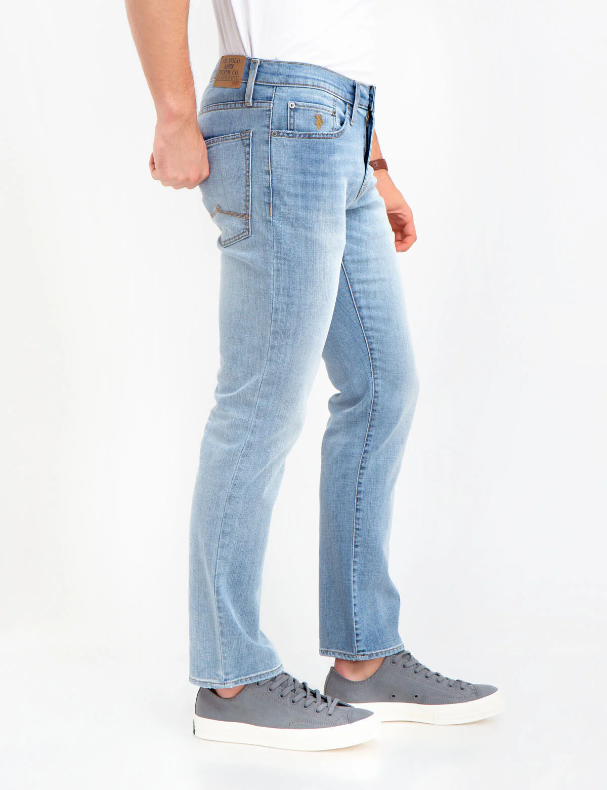 SLIM STRAIGHT DENIM - Image 5