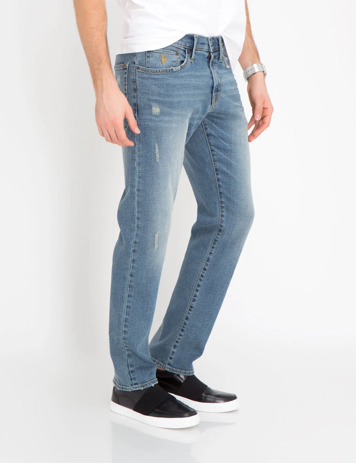 SLIM STRAIGHT DENIM - Image 2
