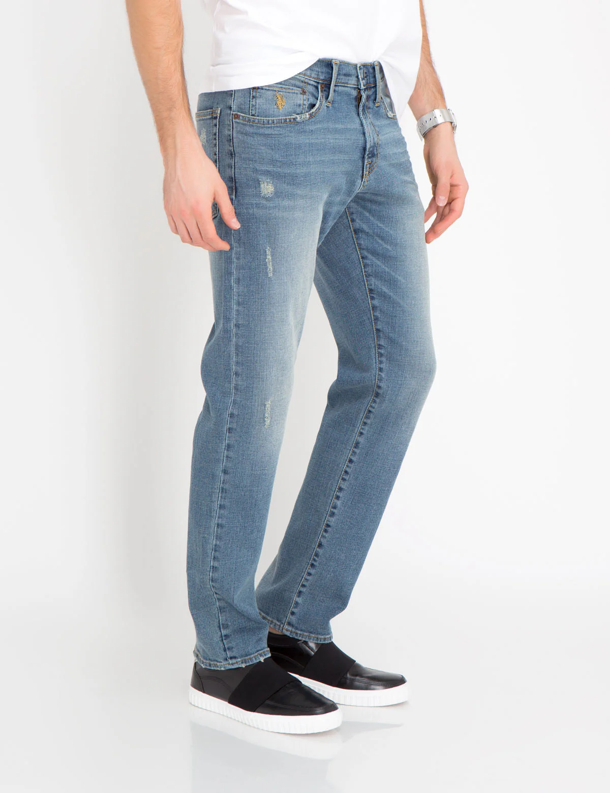SLIM STRAIGHT DENIM - Image 5