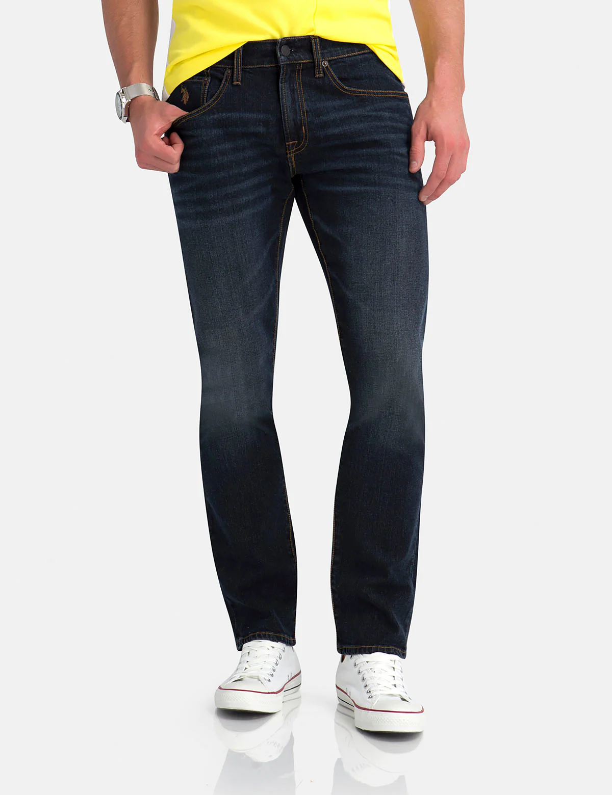 SLIM STRAIGHT DENIM - Image 4