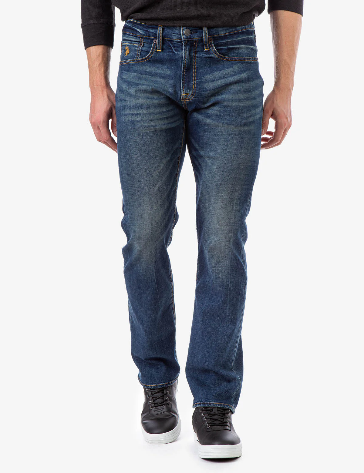 SLIM STRAIGHT FIT JEANS