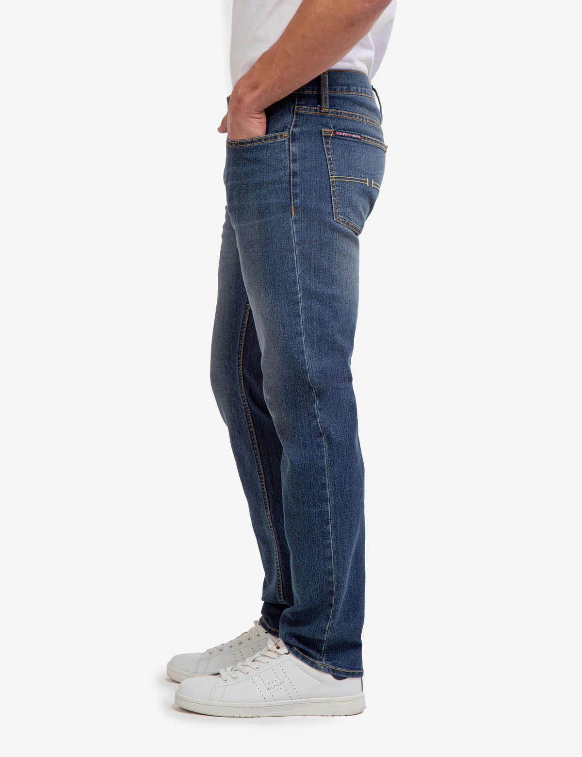 SLIM STRAIGHT FIT JEANS - Image 2