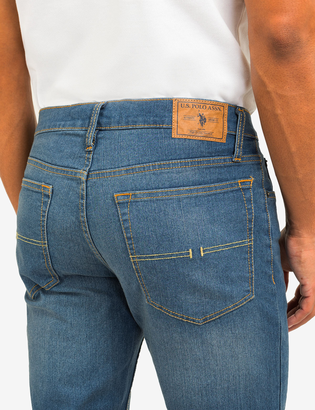 SLIM STRAIGHT FIT JEANS - Image 4