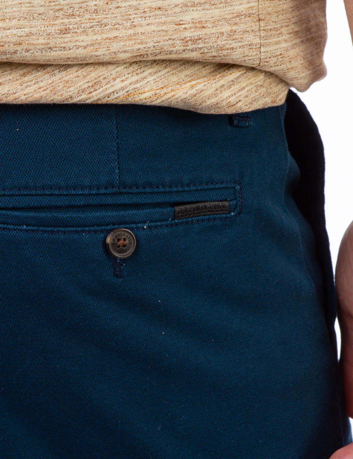 SLIM STRAIGHT TEXTURED PANTS - Image 10