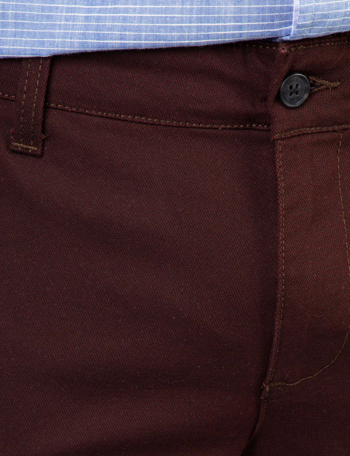 SLIM STRAIGHT TEXTURED PANTS - Image 5