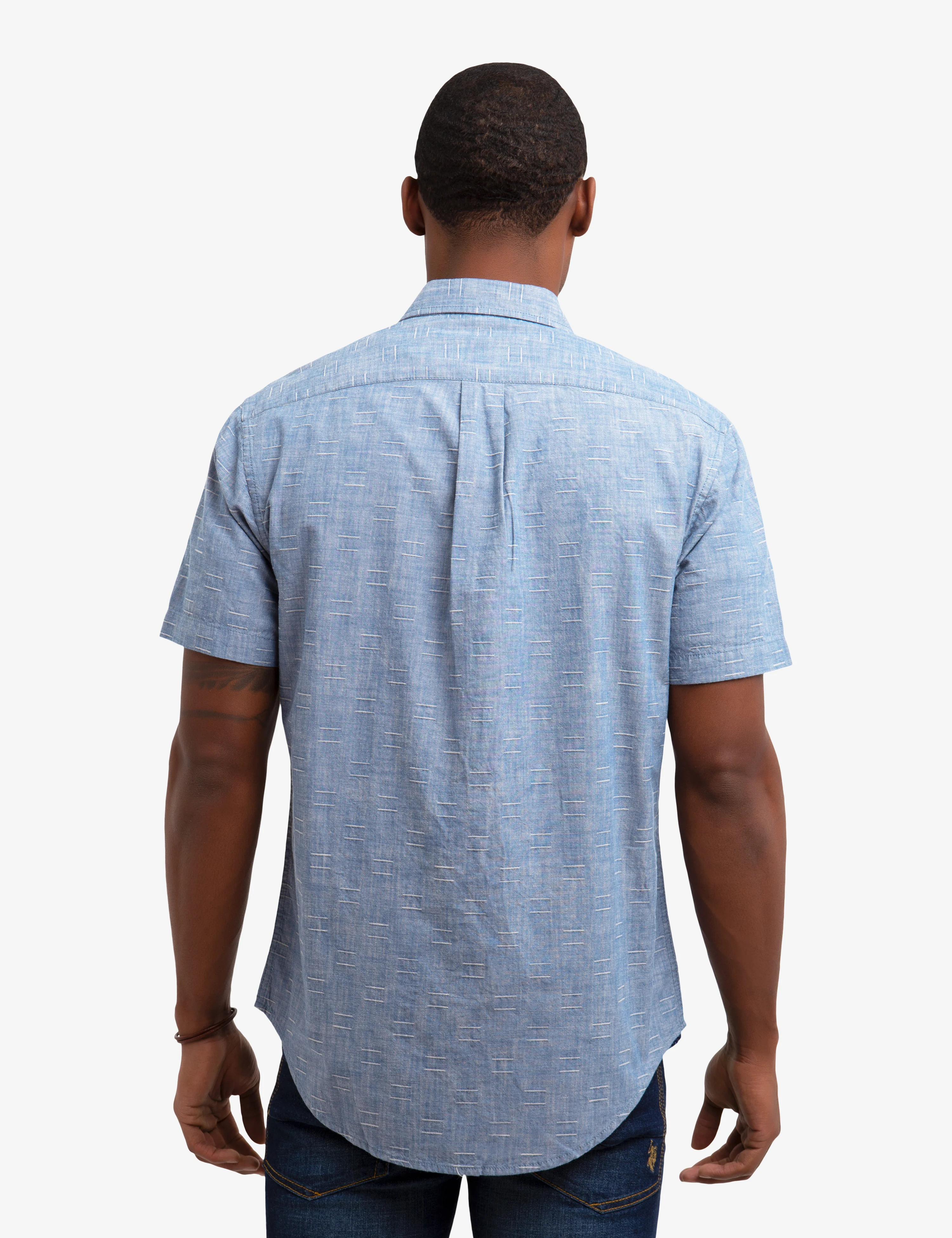 SLUB DOBBY CANVAS SHIRT - Image 3