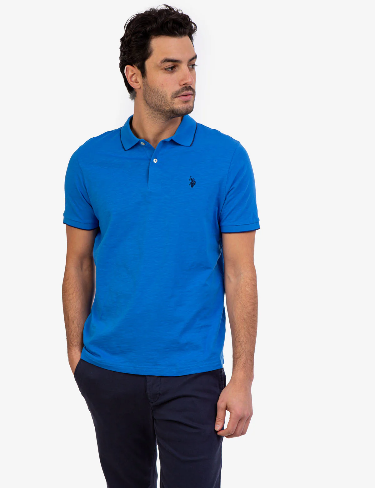 SLUB JERSEY POLO SHIRT - Image 23