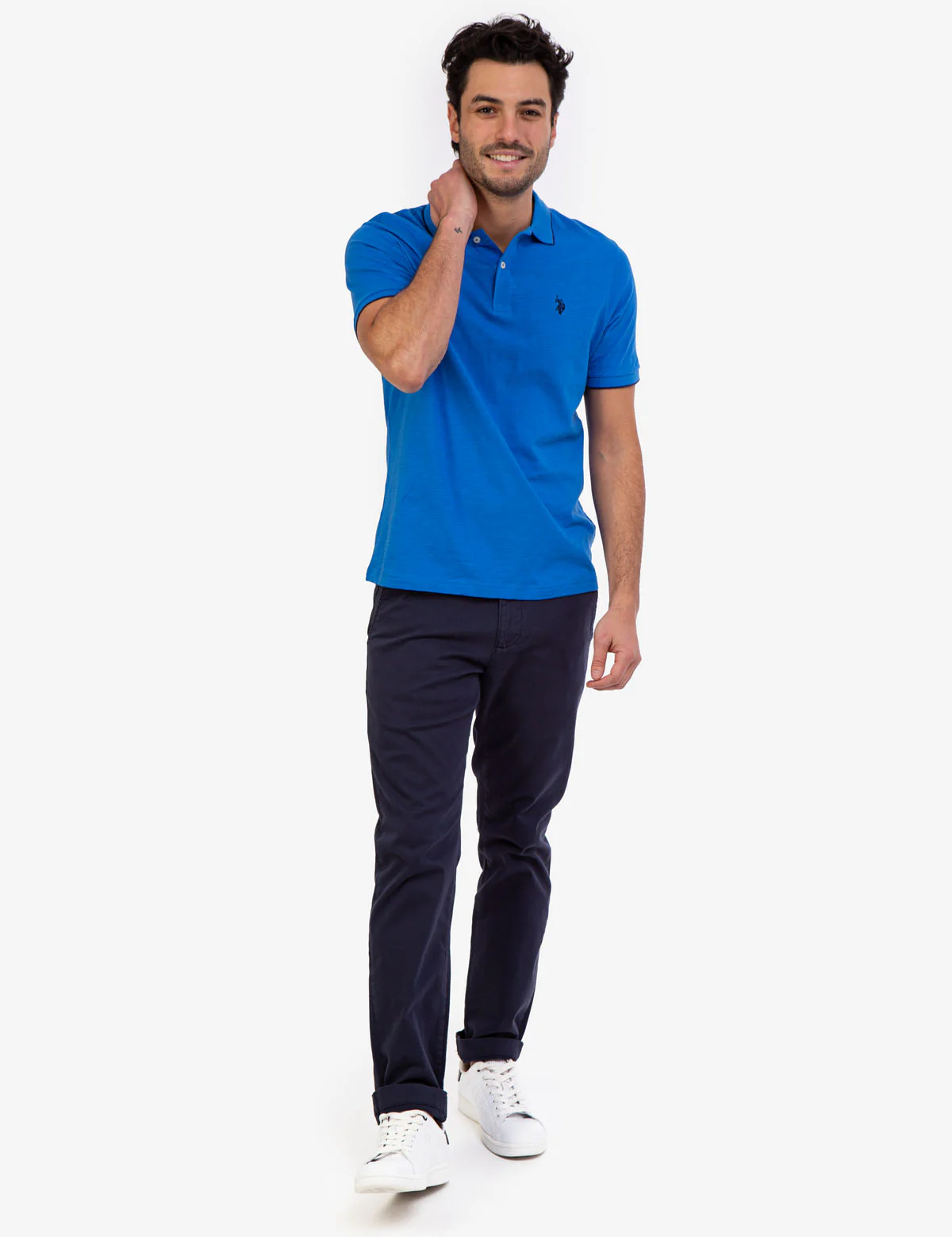 SLUB JERSEY POLO SHIRT - Image 24