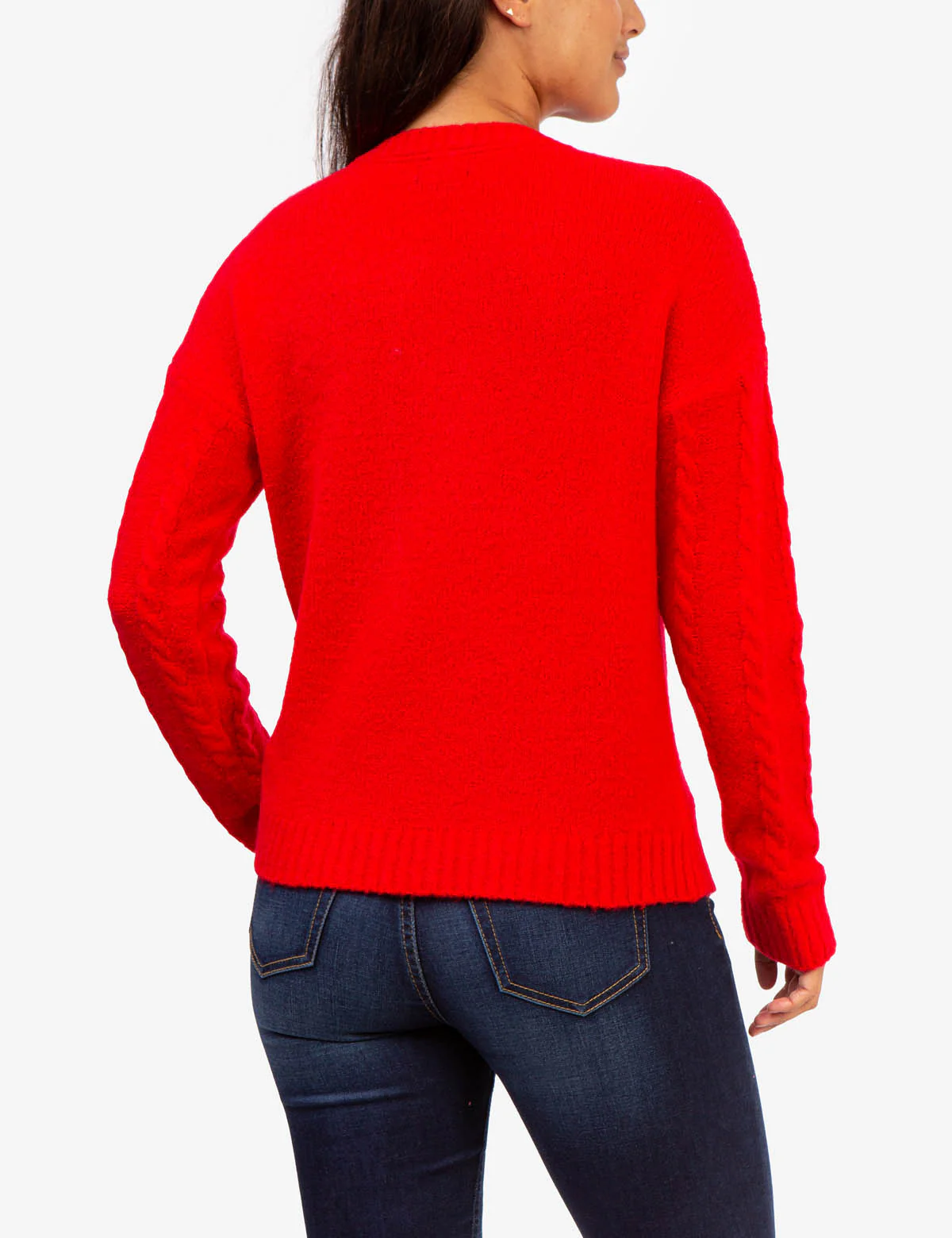 SOFT CABLE CREW NECK SWEATER - Image 17