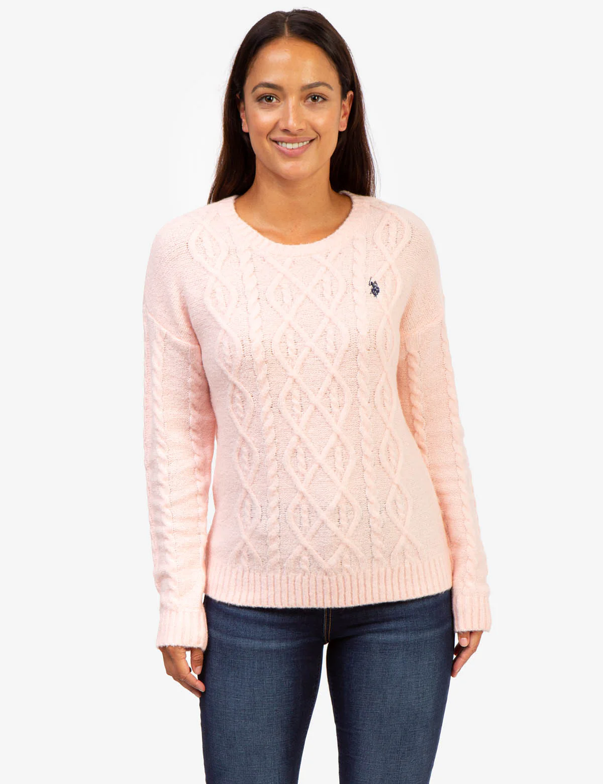 SOFT CABLE CREW NECK SWEATER - Image 19