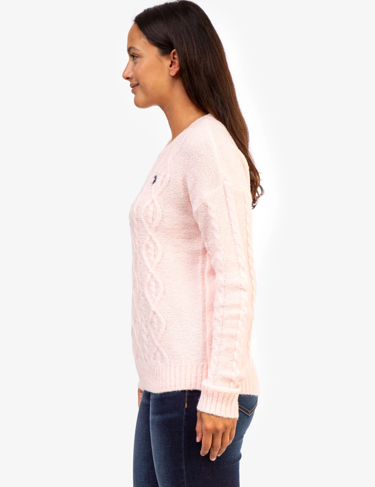 SOFT CABLE CREW NECK SWEATER - Image 20