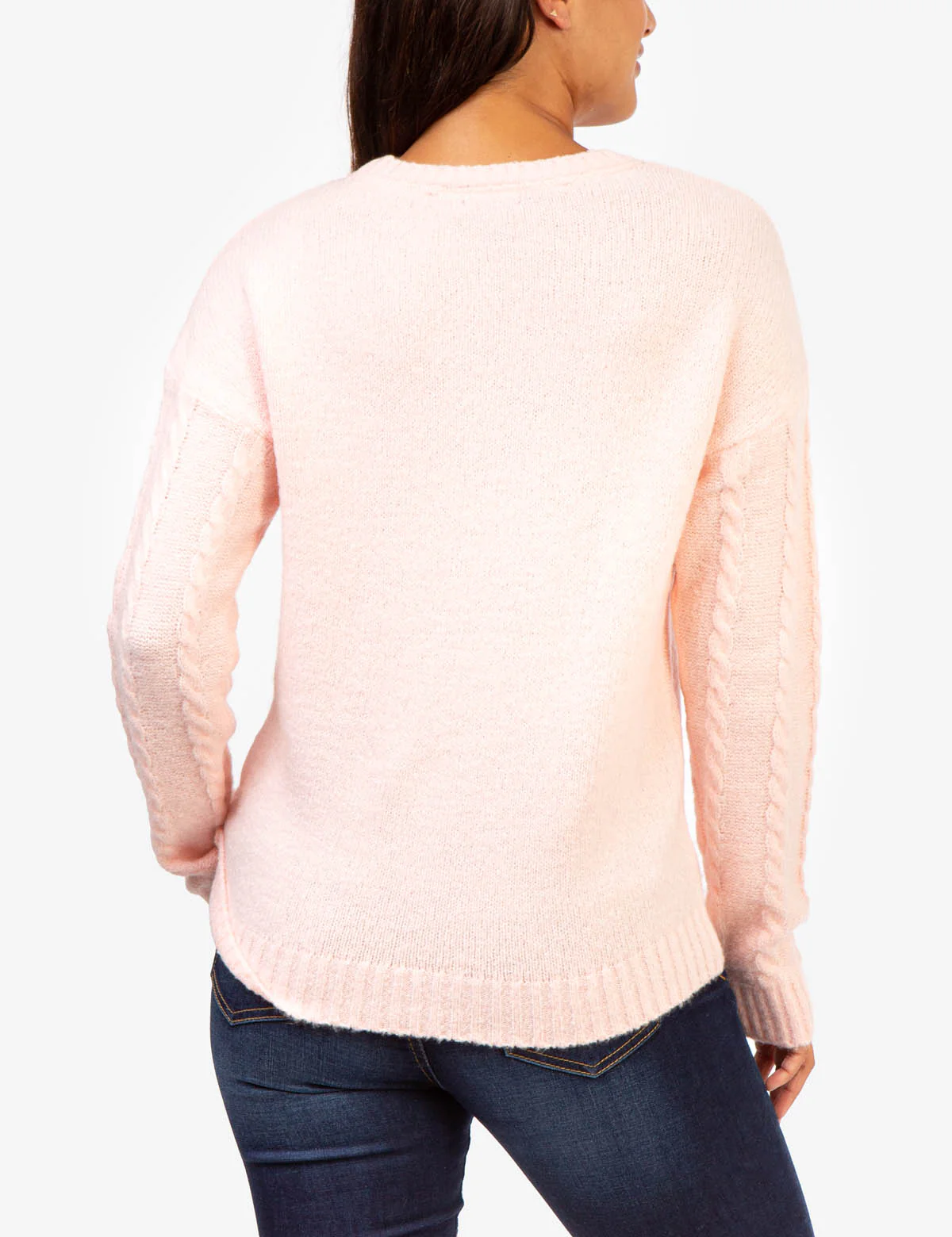 SOFT CABLE CREW NECK SWEATER - Image 21
