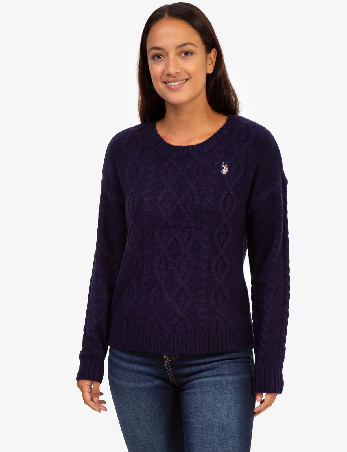 SOFT CABLE CREW NECK SWEATER - Image 5
