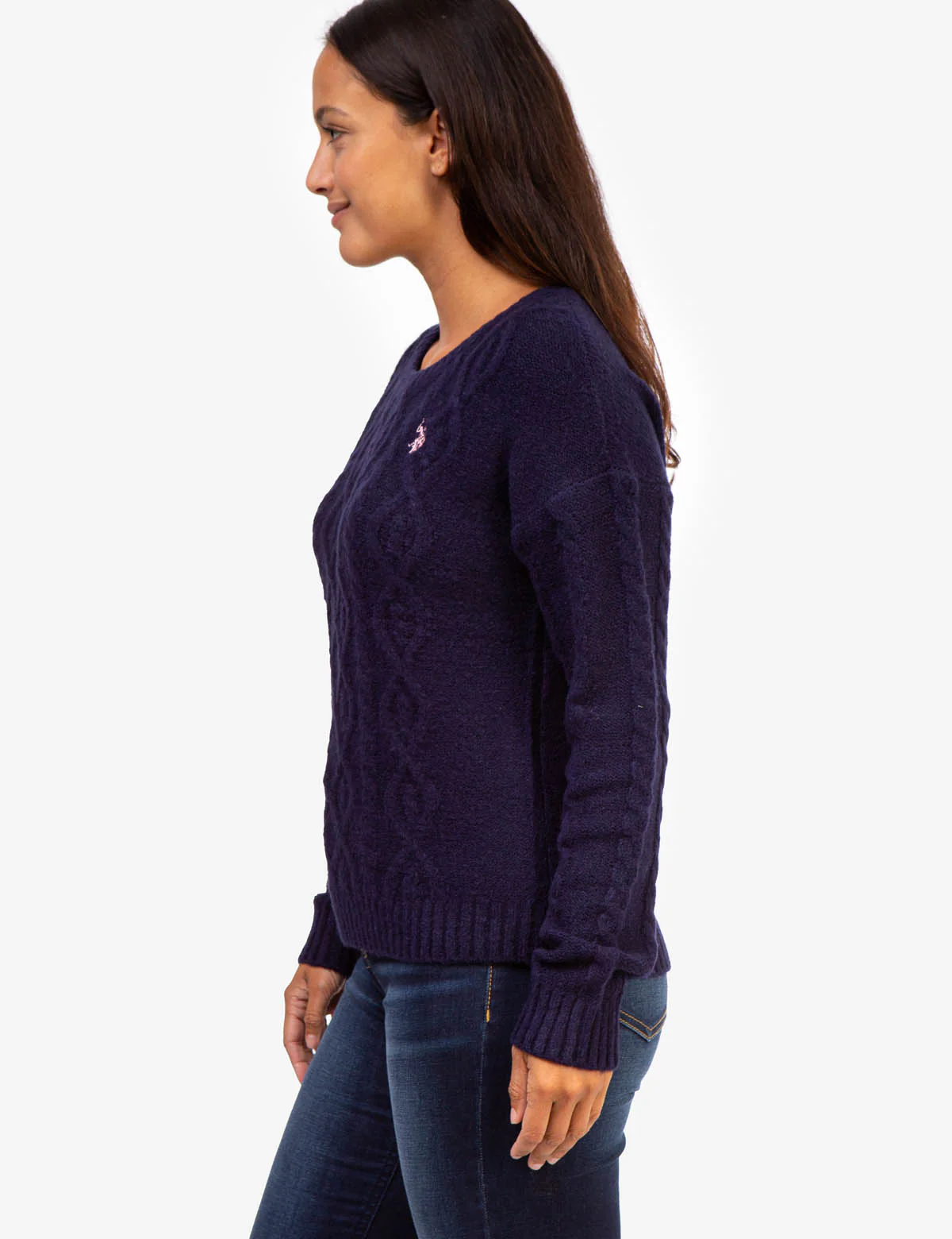 SOFT CABLE CREW NECK SWEATER - Image 7