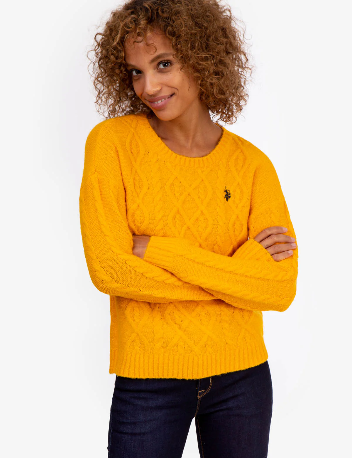 SOFT CABLE CREW NECK SWEATER - Image 9