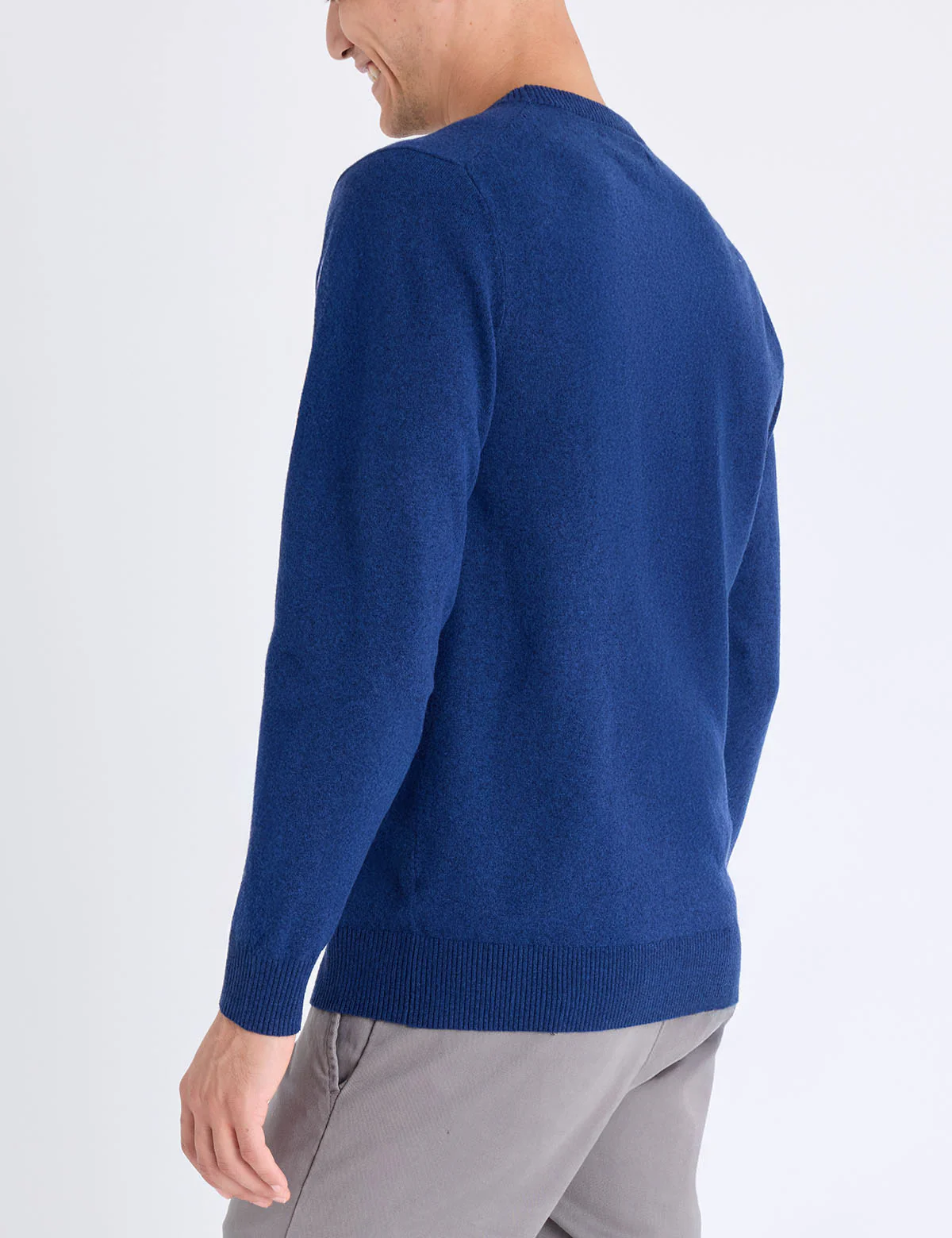 SOFT JERSEY CREW NECK SWEATER - Image 3