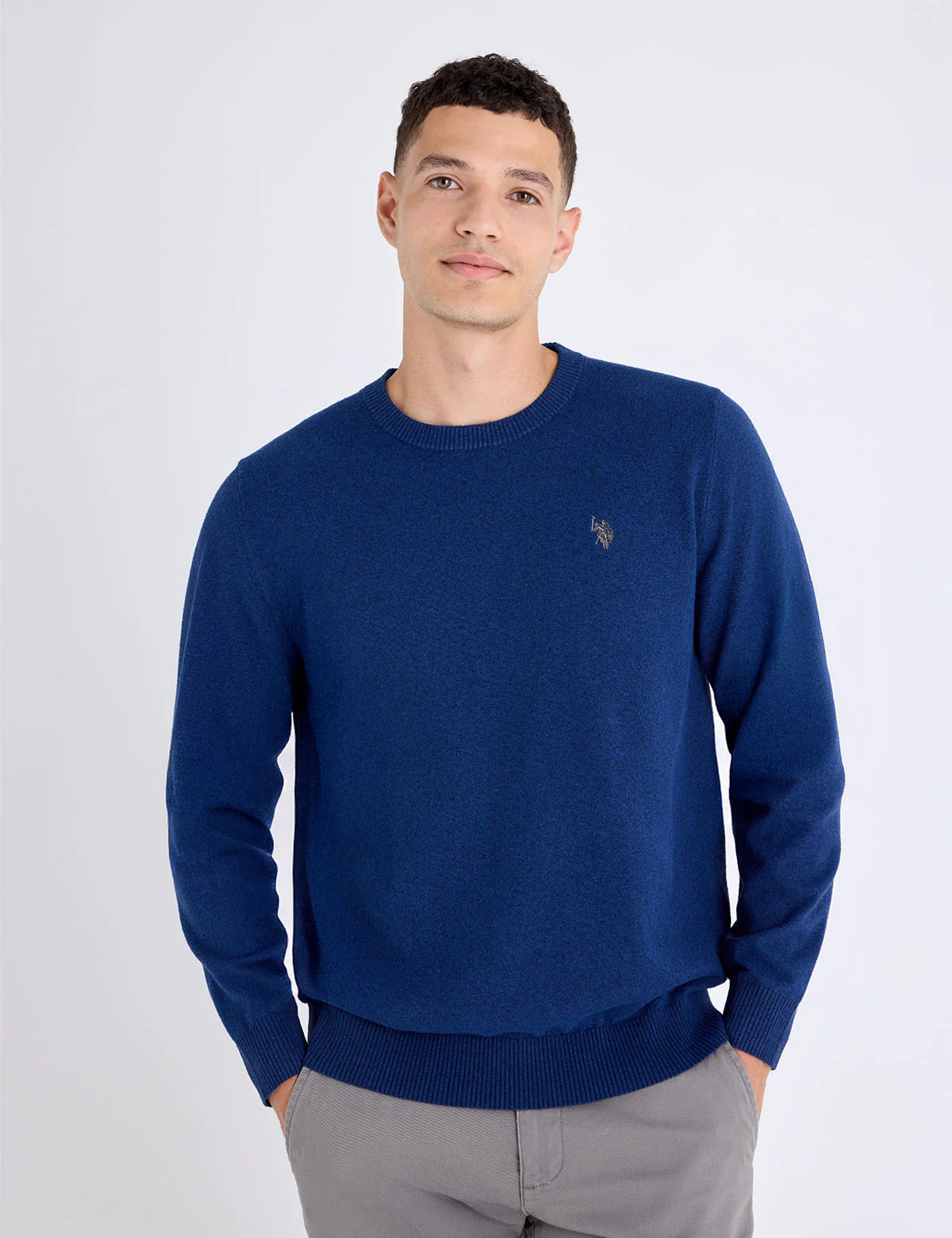 SOFT JERSEY CREW NECK SWEATER - Image 4