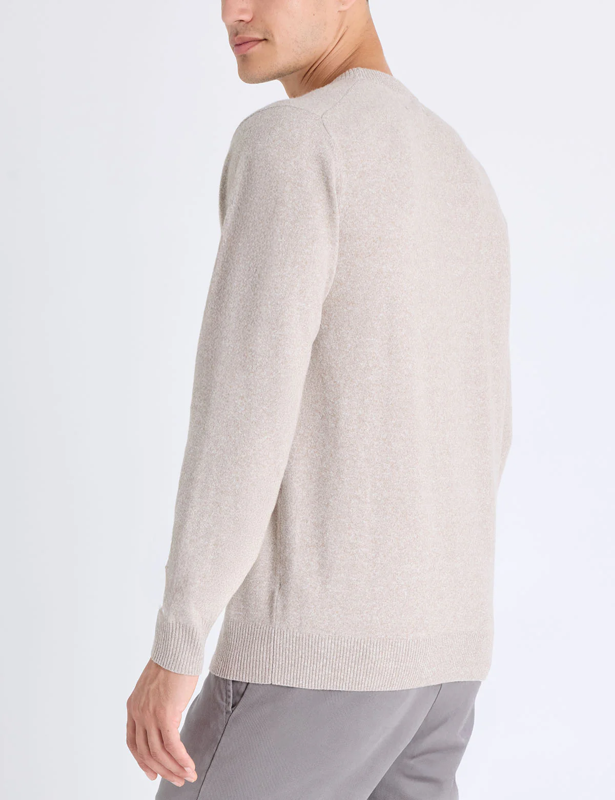 SOFT JERSEY CREW NECK SWEATER - Image 7