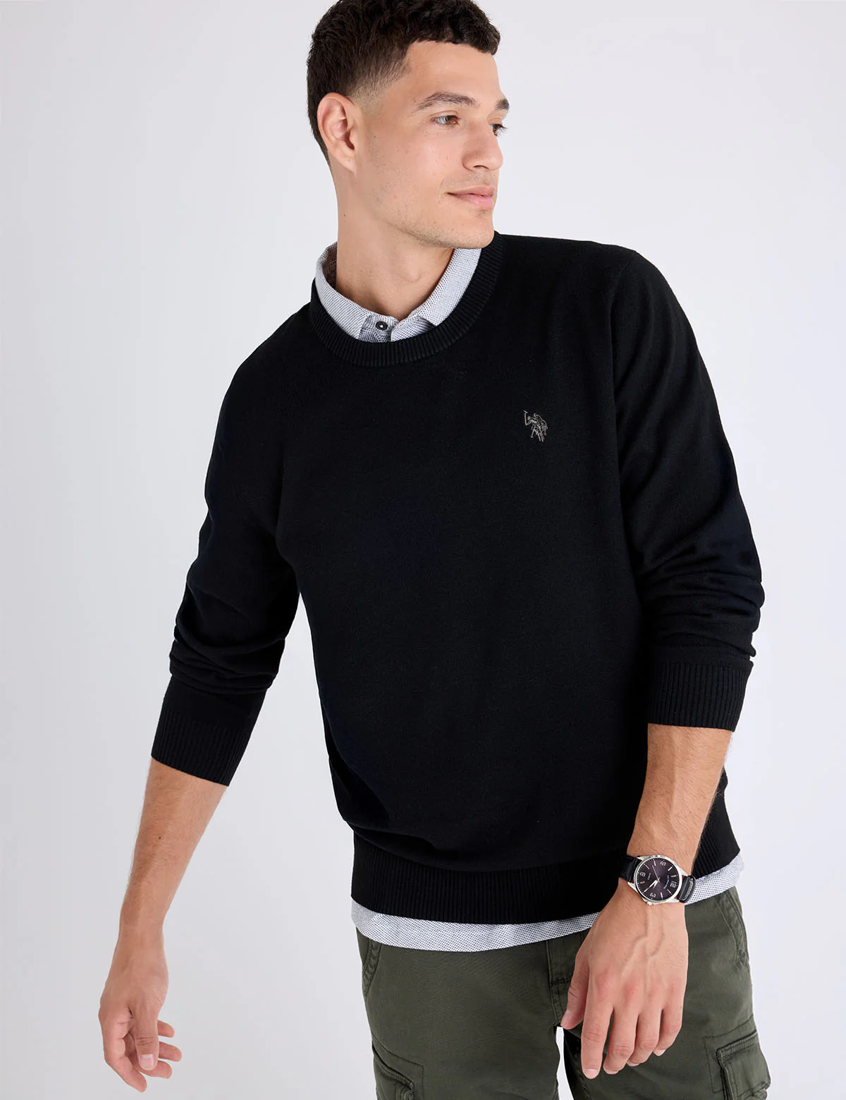 SOFT JERSEY CREW NECK SWEATER - Image 8