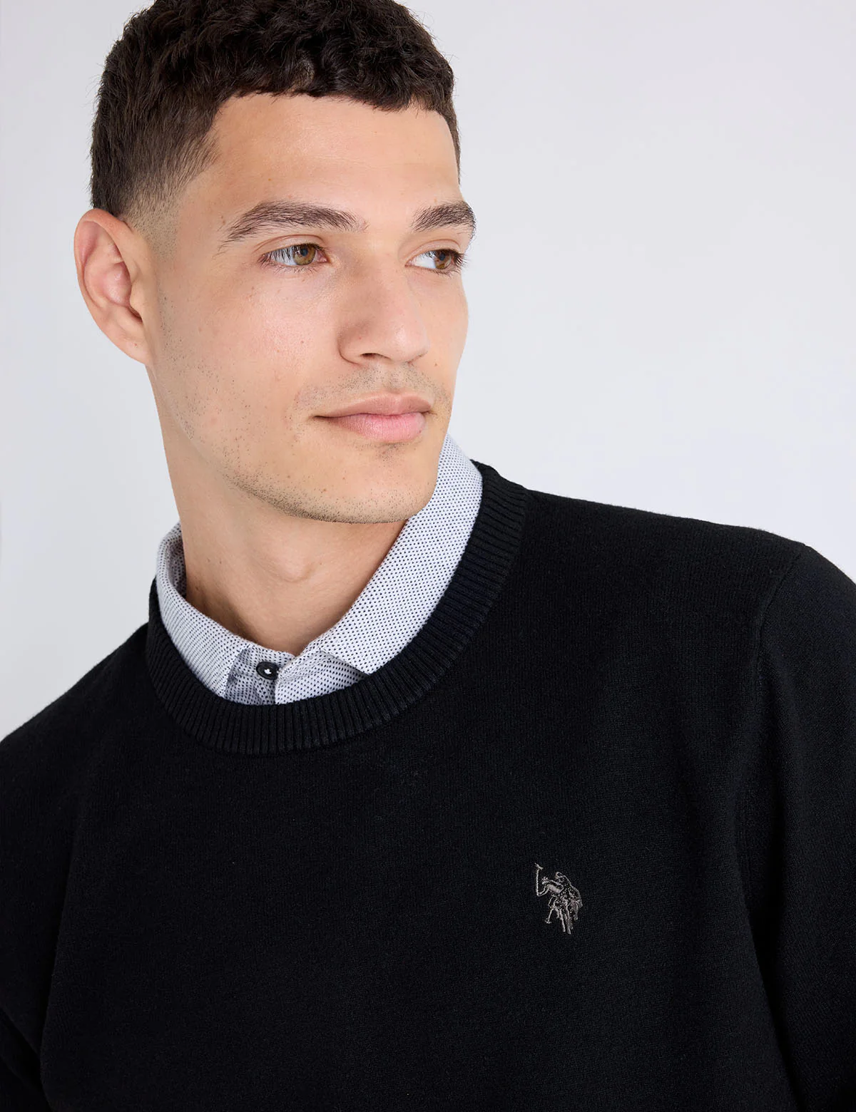 SOFT JERSEY CREW NECK SWEATER - Image 9