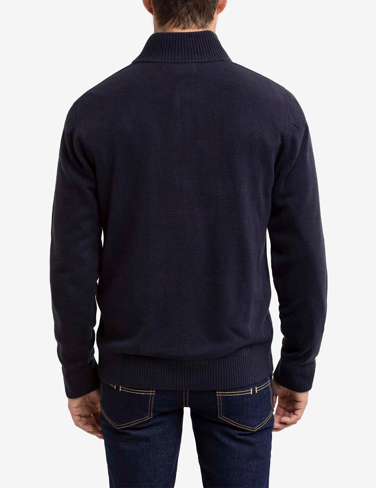 SOFT SOLID 1/4 ZIP SWEATER - Image 4
