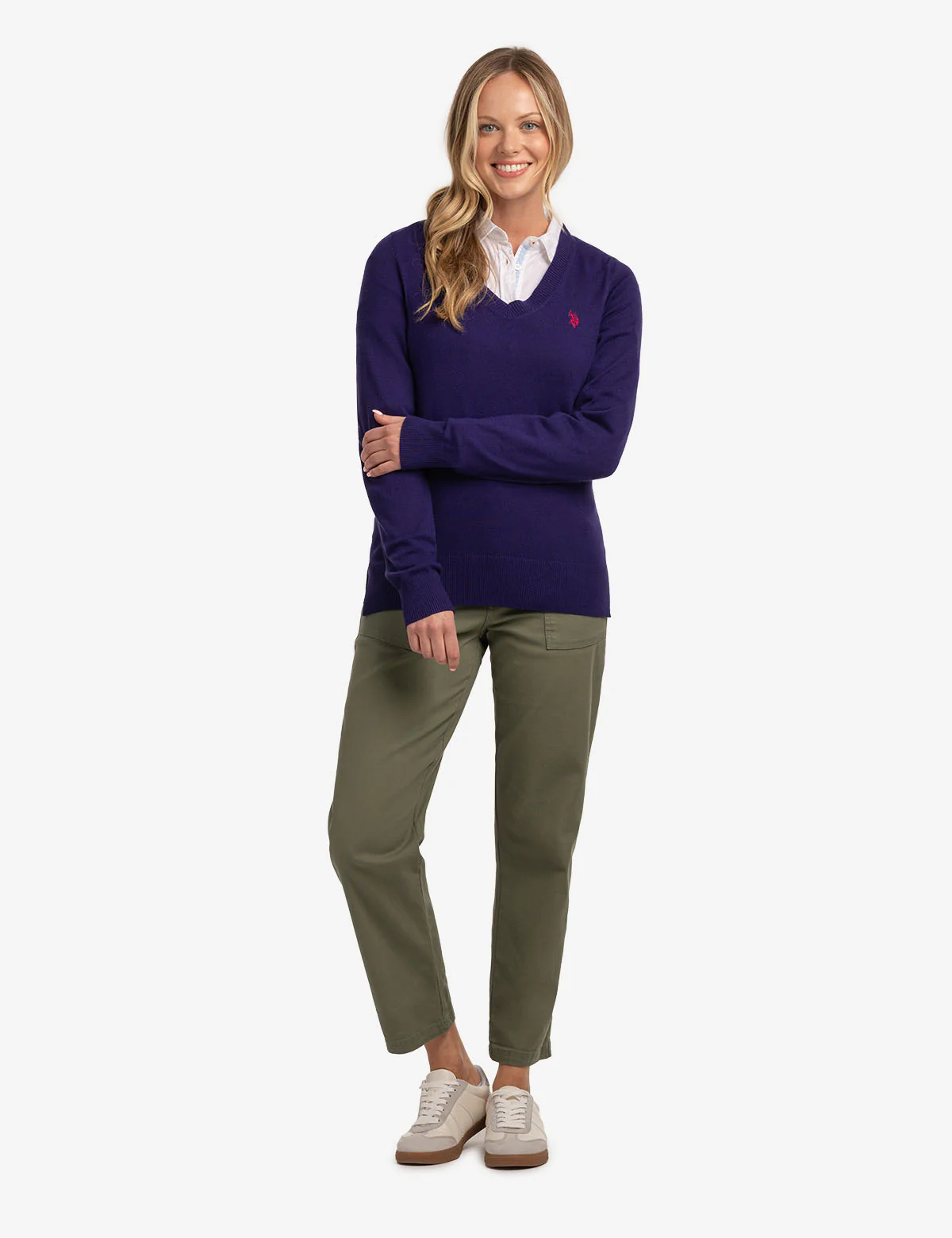 SOFT TOUCH V-NECK SWEATER - Image 2