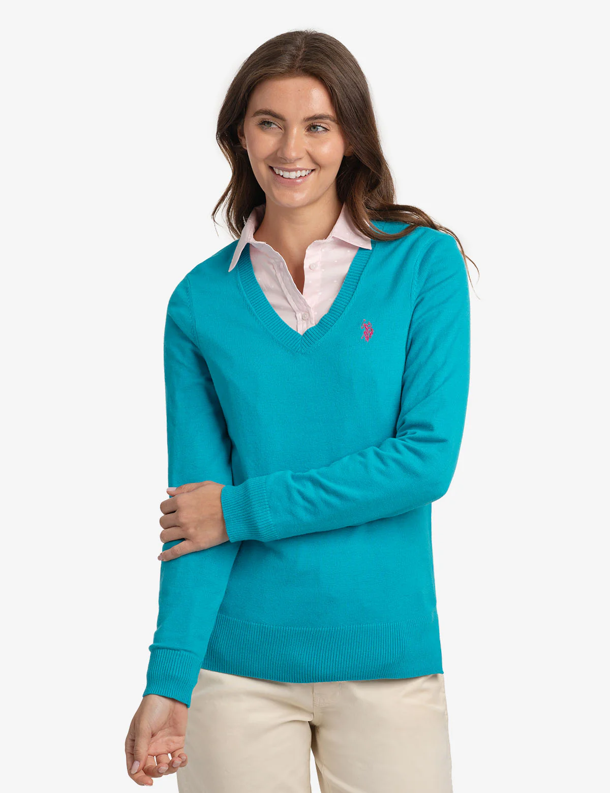 SOFT TOUCH V-NECK SWEATER - Image 5