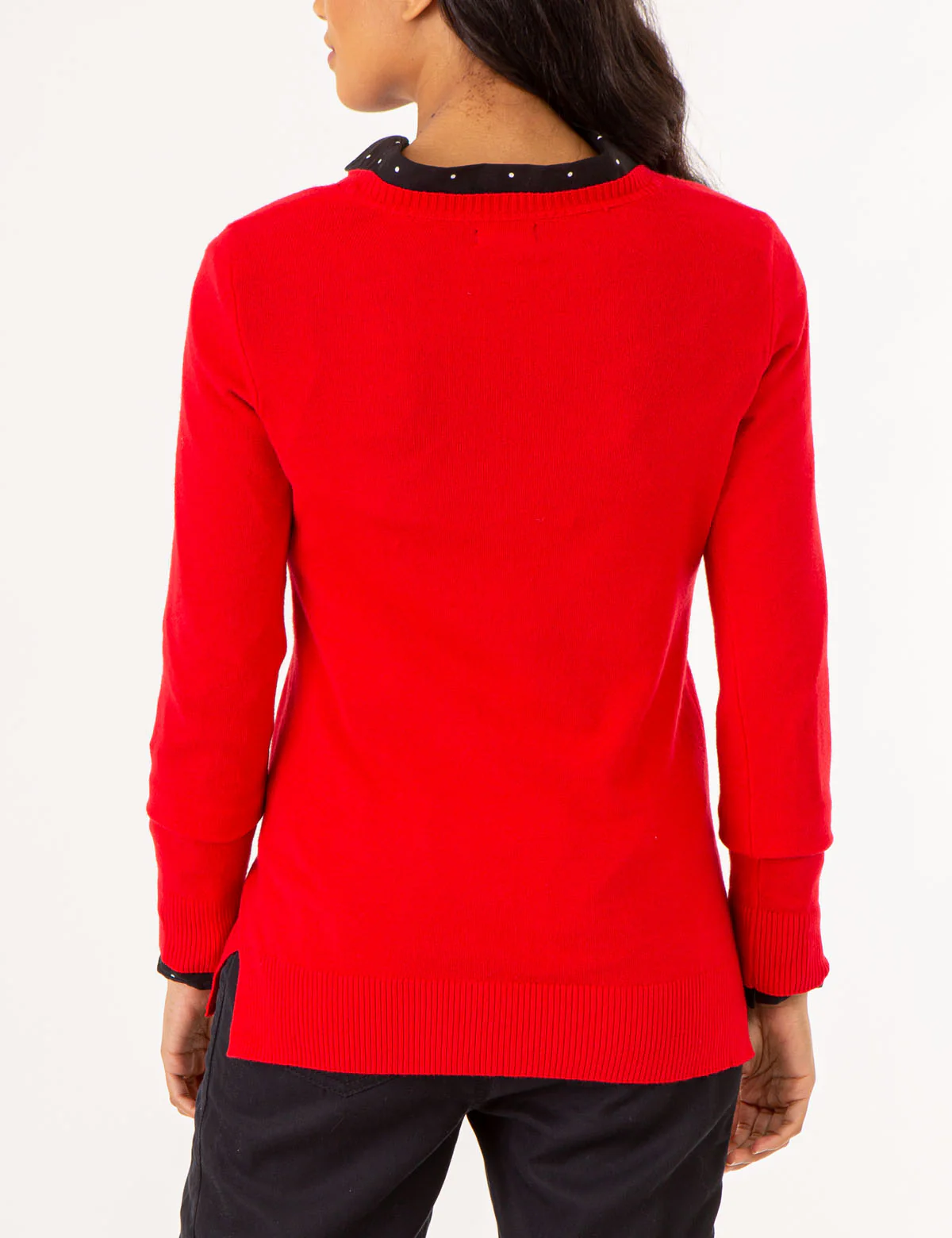 SOFT TOUCH V-NECK SWEATER - Image 4