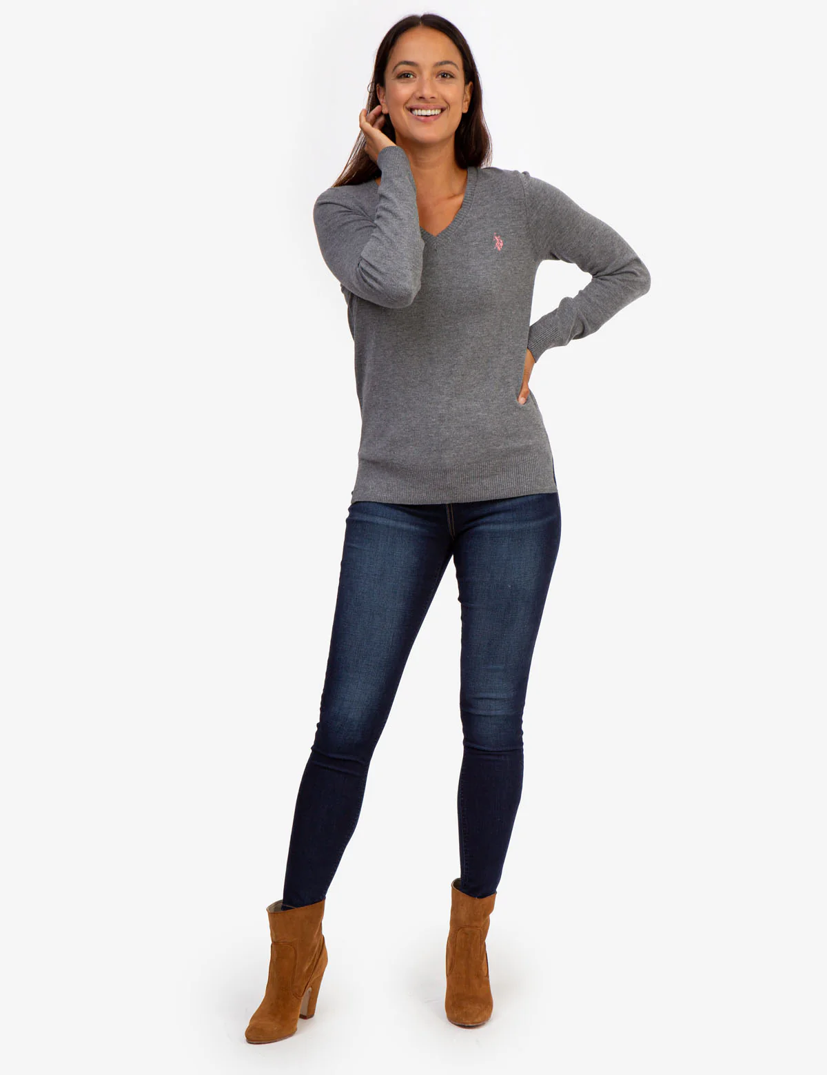 SOFT TOUCH V-NECK SWEATER - Image 6