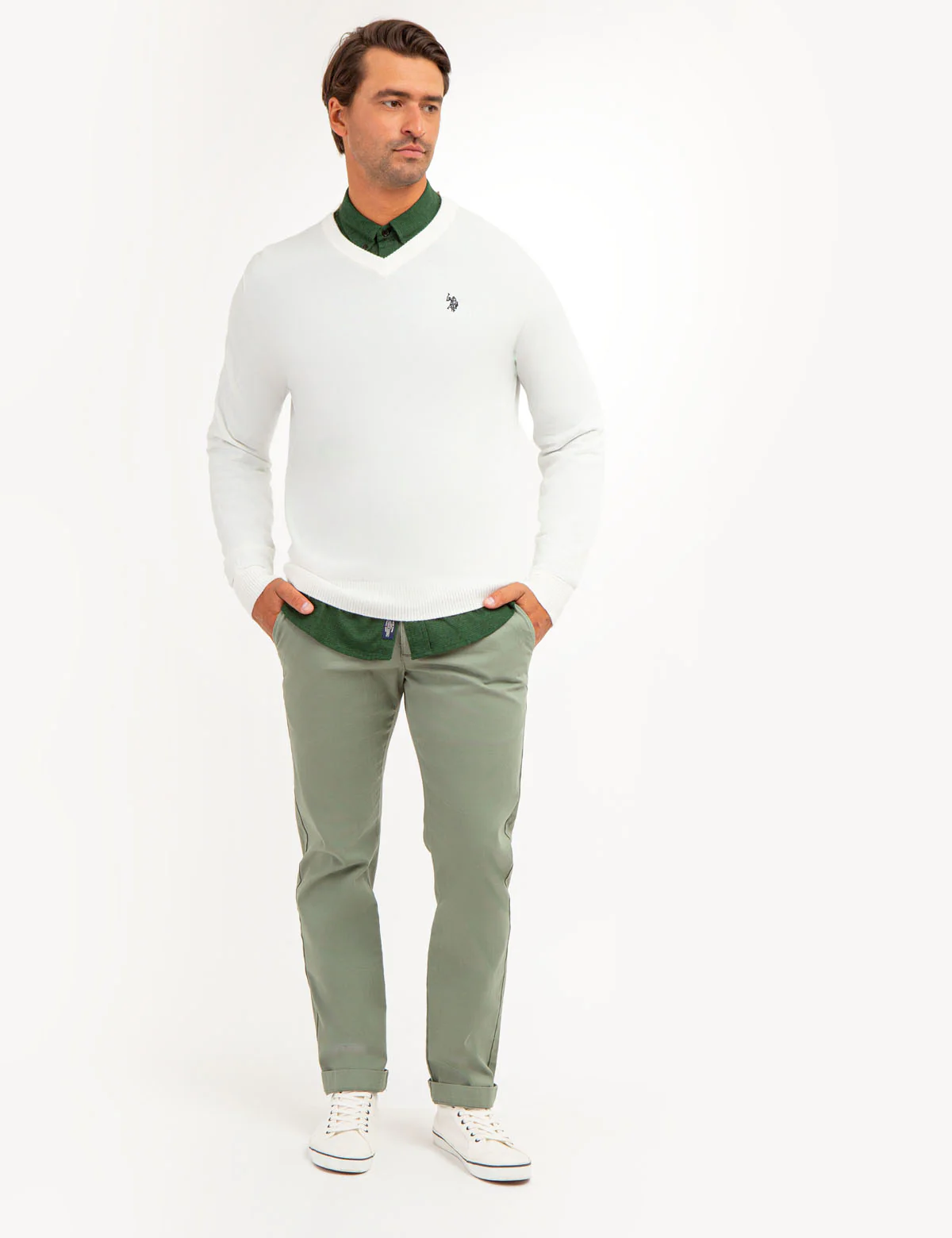 SOFT V-NECK SWEATER - Image 2