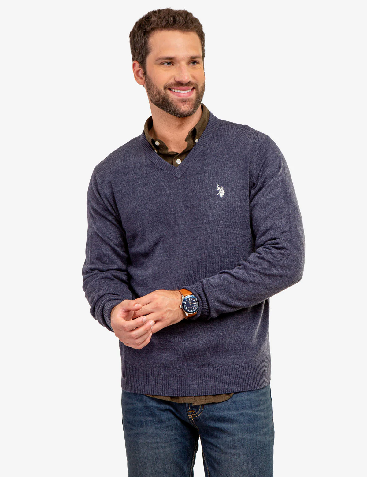 SOFT V-NECK SWEATER - Image 4