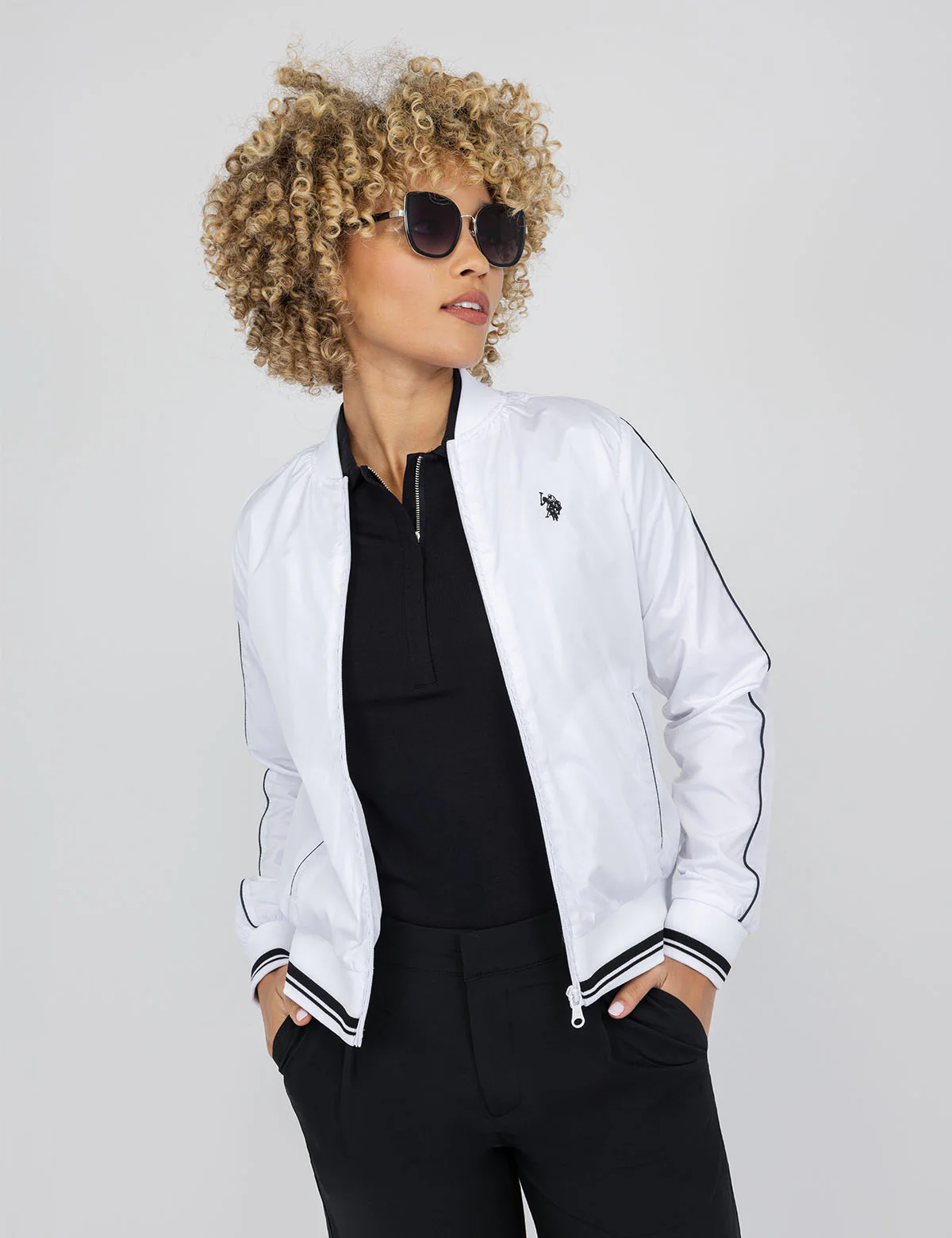 SOLID BOMBER JACKET - Image 11