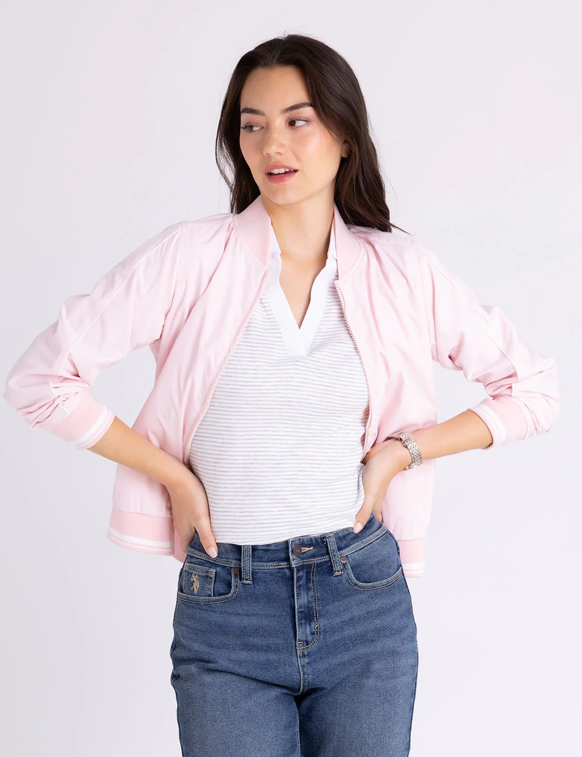 SOLID BOMBER JACKET - Image 16