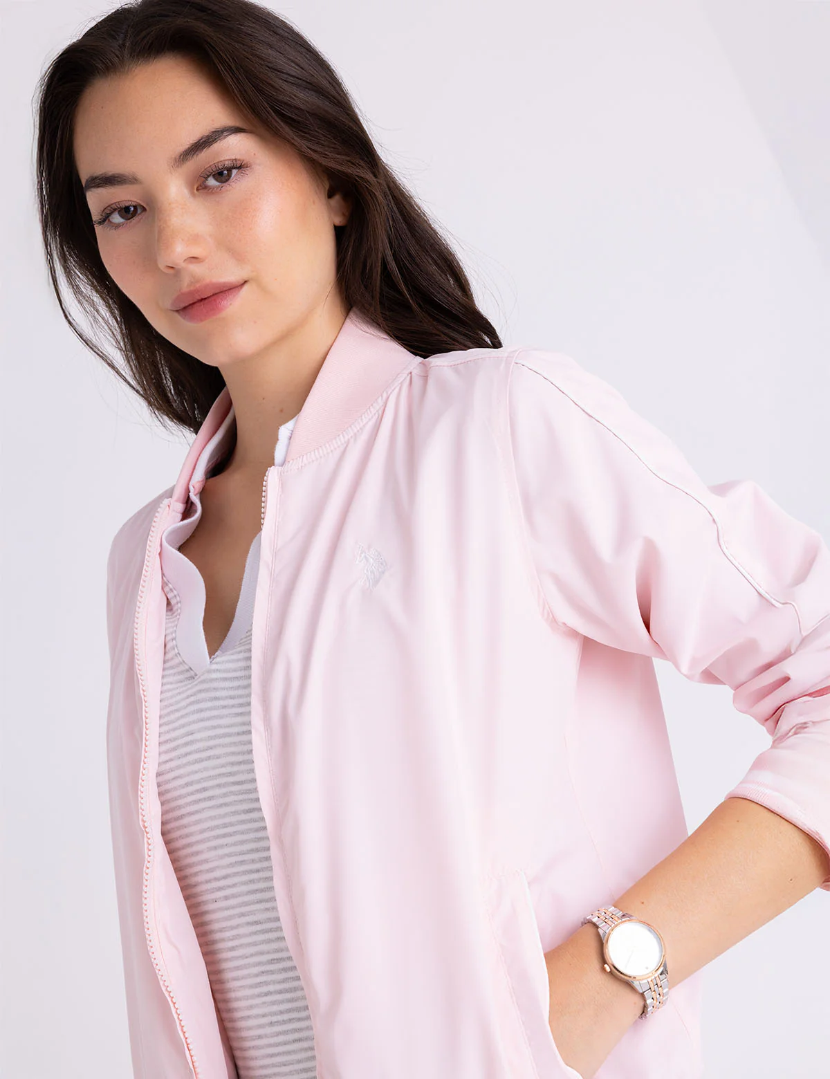 SOLID BOMBER JACKET - Image 18