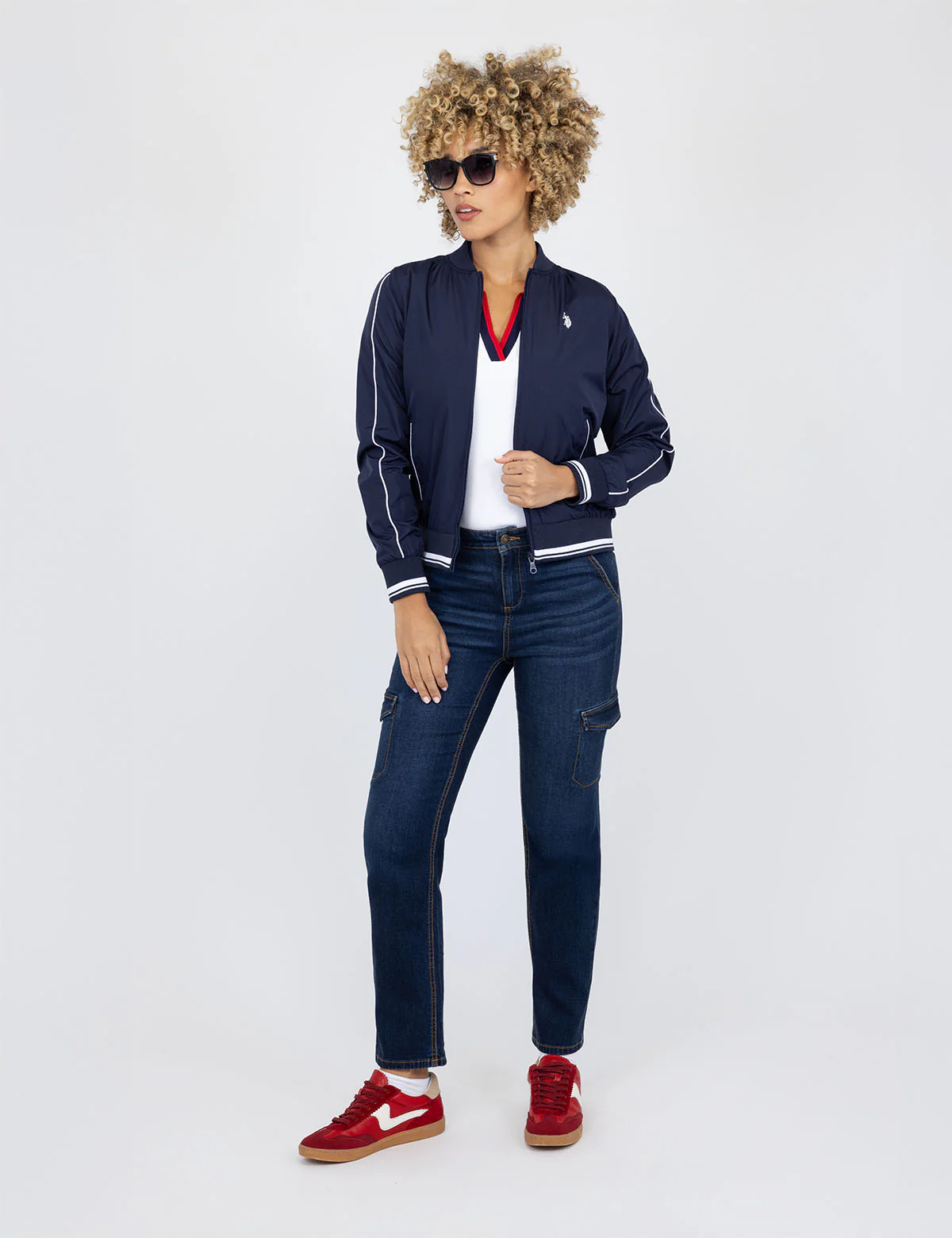 SOLID BOMBER JACKET - Image 4