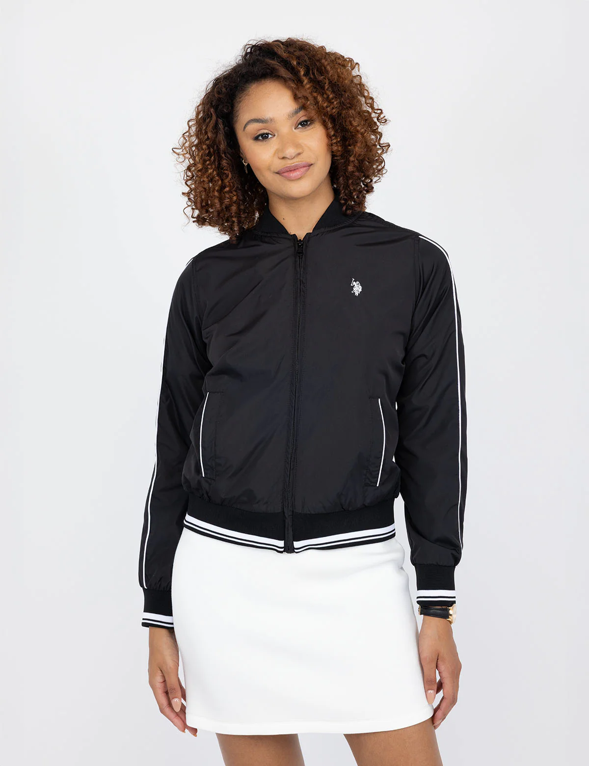 SOLID BOMBER JACKET - Image 8
