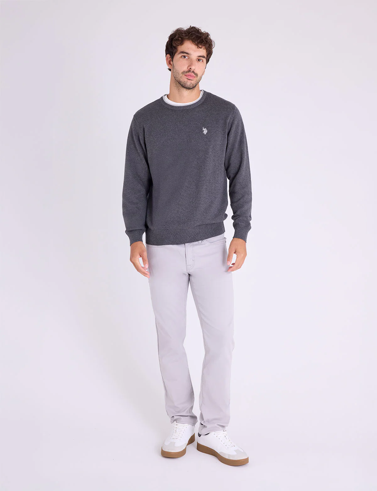 SOLID CREW NECK SWEATER - Image 10