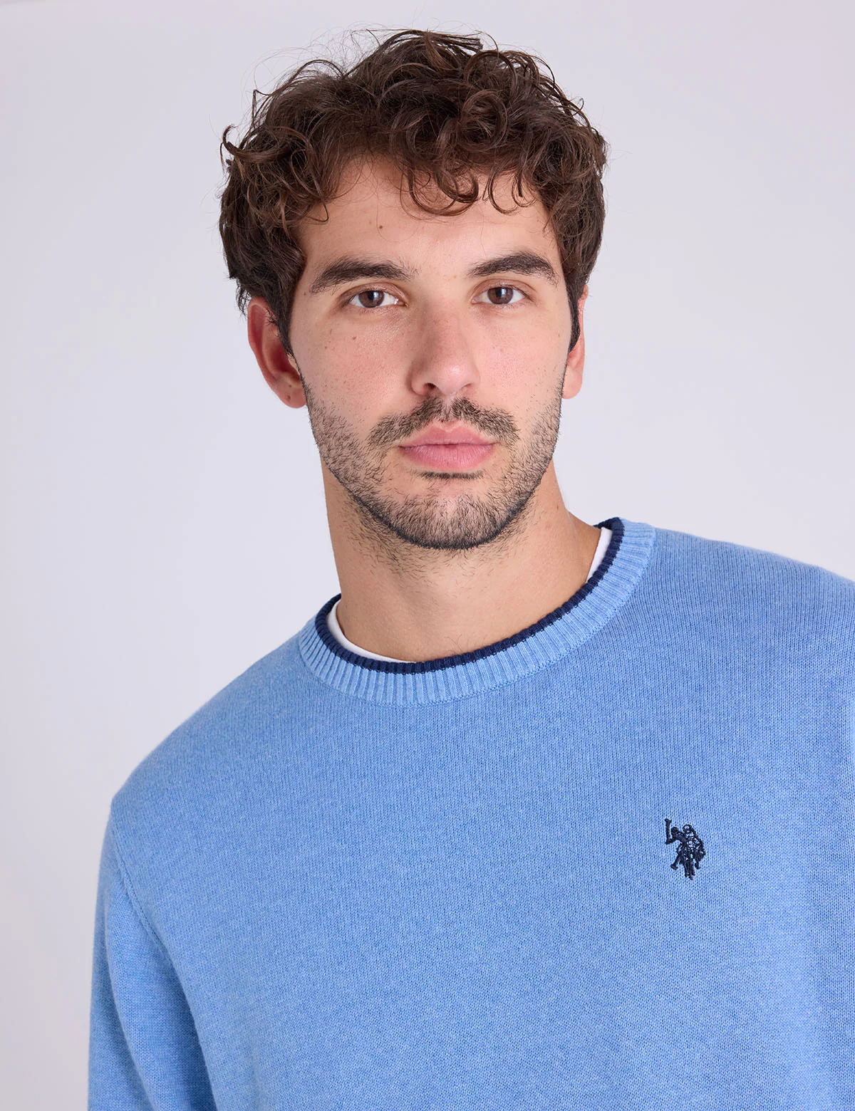 SOLID CREW NECK SWEATER - Image 3