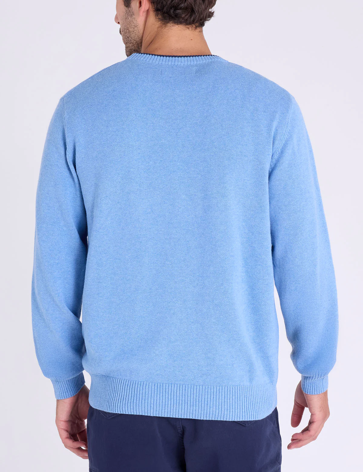SOLID CREW NECK SWEATER - Image 4