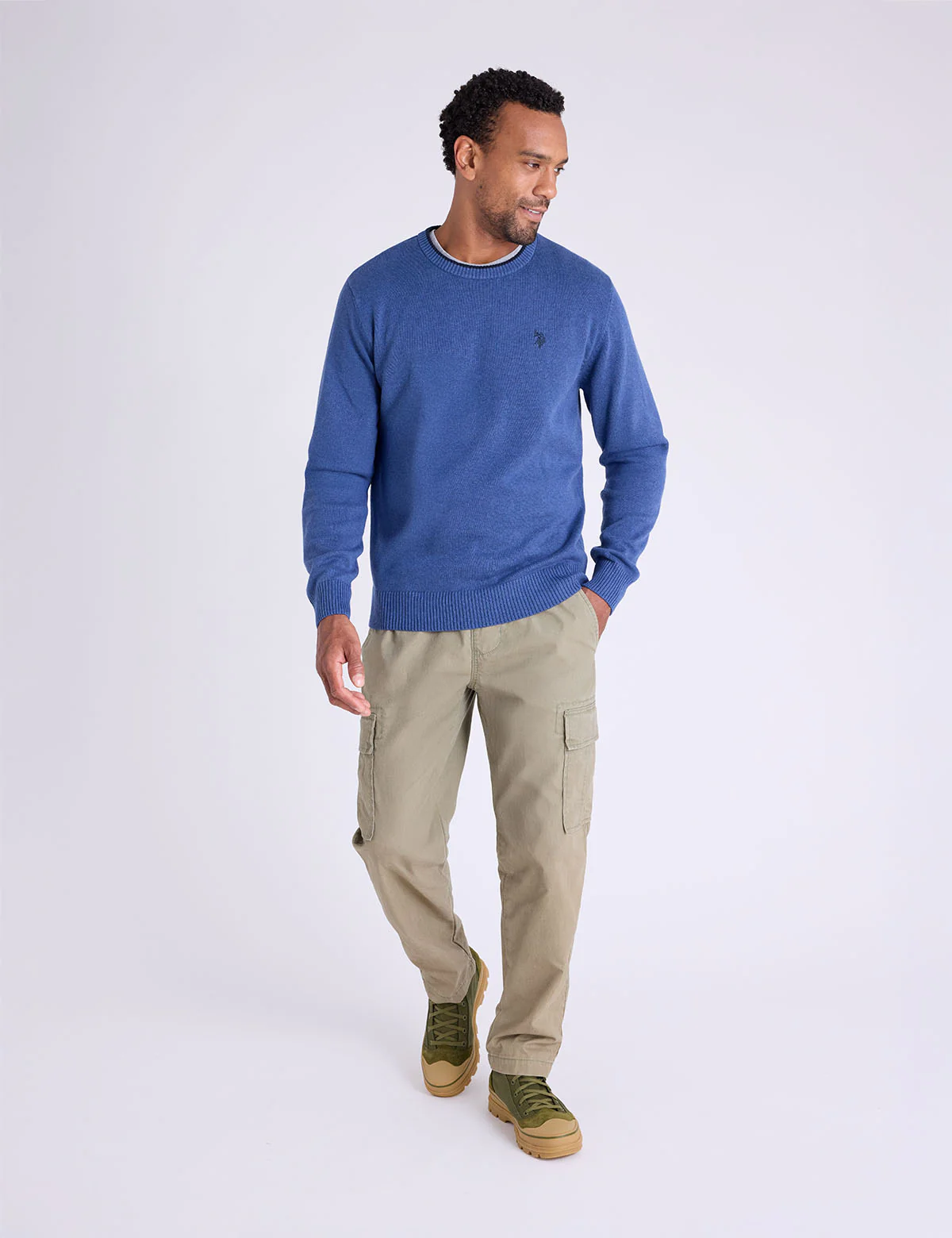 SOLID CREW NECK SWEATER - Image 7